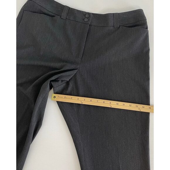 Lane Bryant Houston Dress Pants Heathered Black Woman's Plus Size 18 (Fit 39x31) - Picture 8 of 13